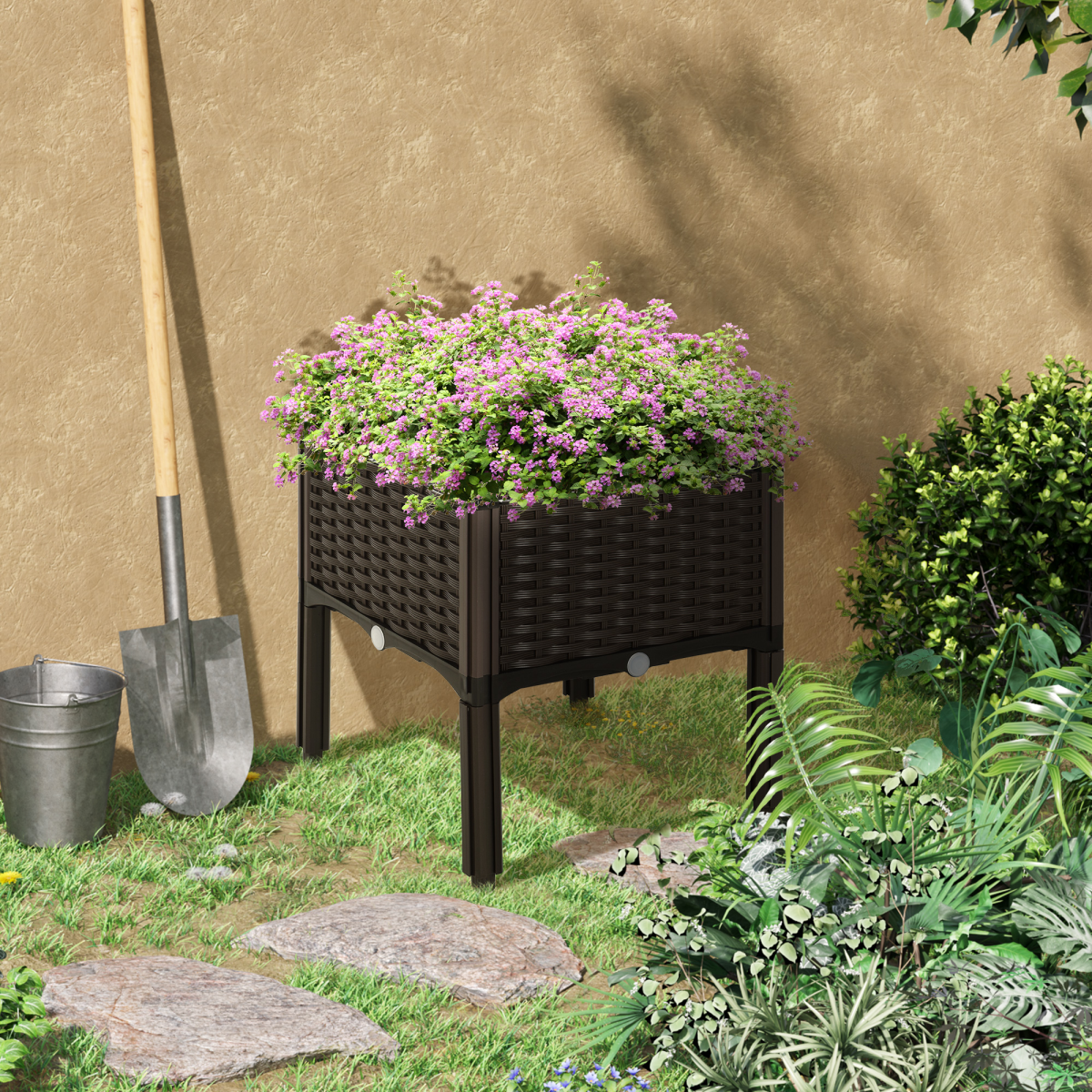 cortex-london-windsor-raised-outdoor-garden-planter-box-brown