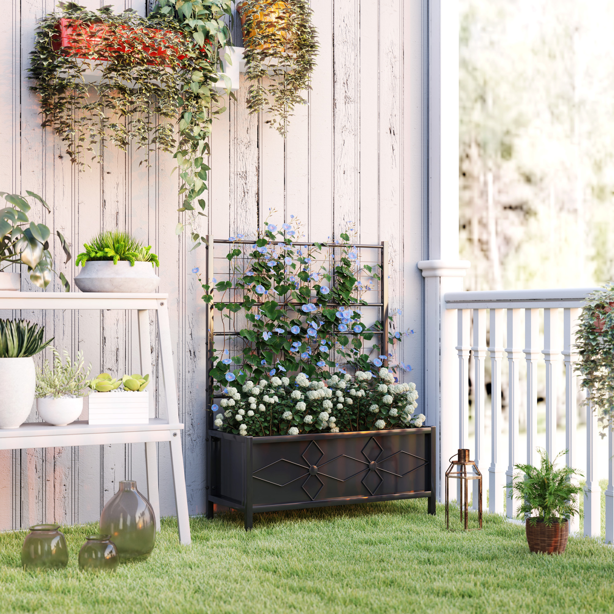 cortex-london-york-black-galvanised-steel-trellis-climbing-plants