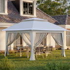 3.6 x 3m Foldable Pop-up Party Steel Frame Oxford w/ Roller Bag