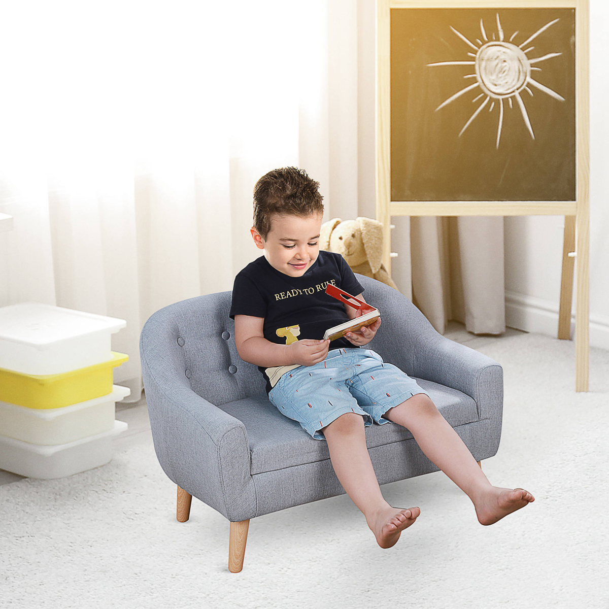 cortex-london-windsor-kids-mini-sofa-armchair-grey