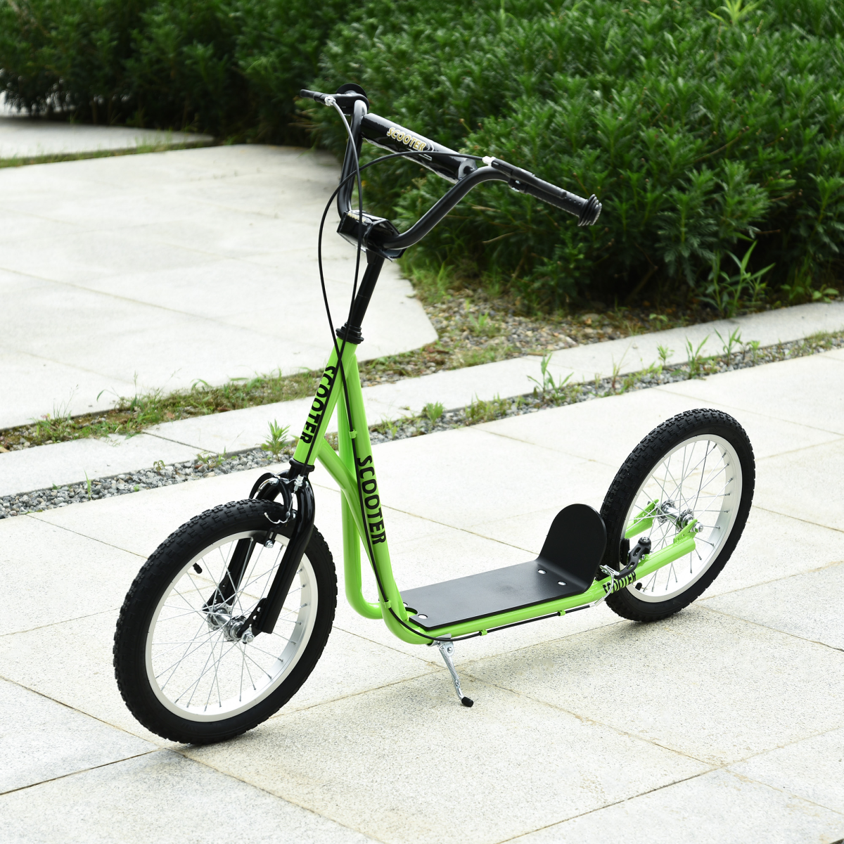 cortex-london-windsor-kids-kick-scooter-adjustable-handlebar-inflatable-wheels