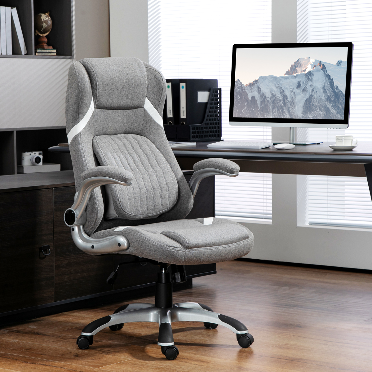 cortex-london-westminster-grey-linen-look-office-chair-adjustable-height