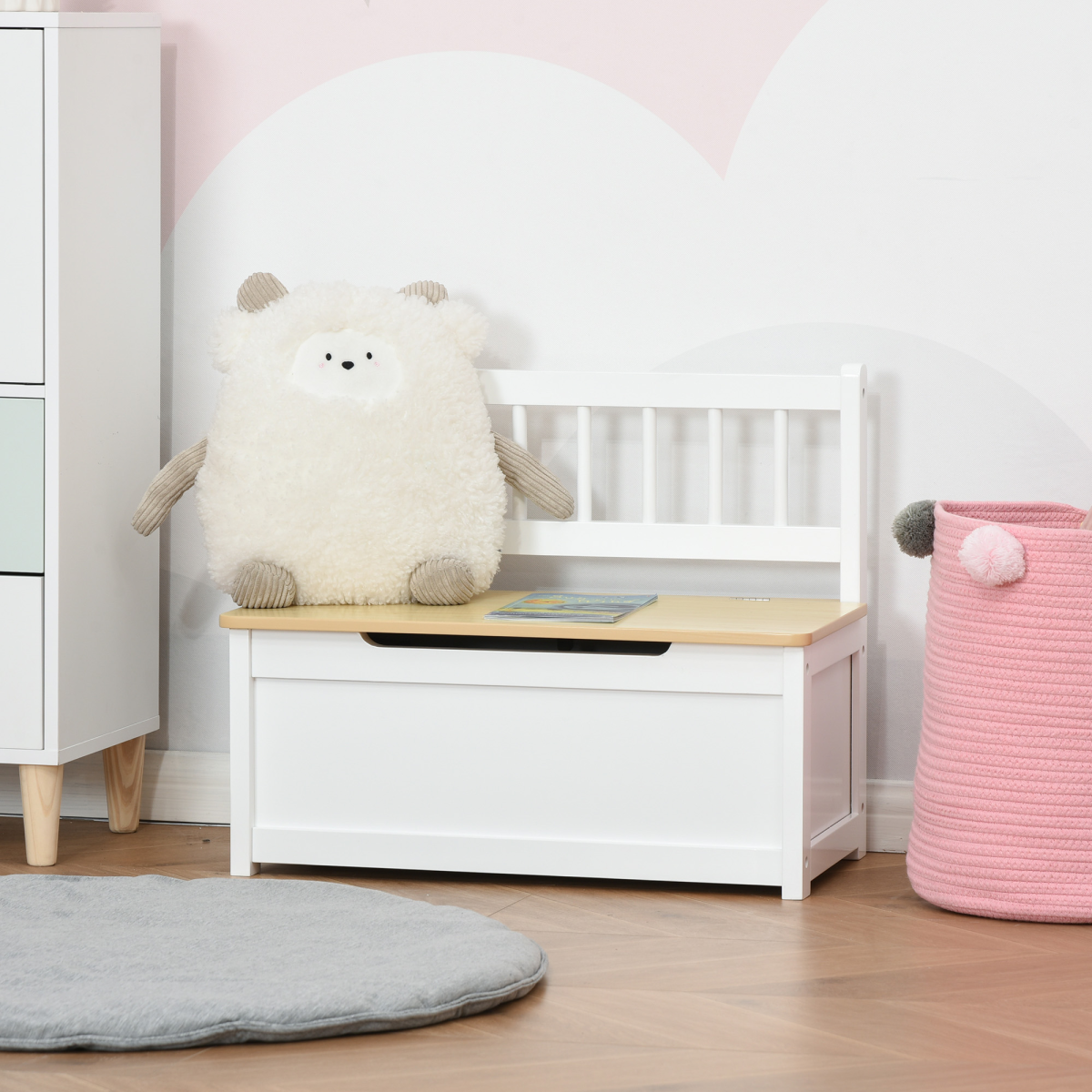 cortex-london-windsor-wooden-toy-box-seat-bench-storage-chest-white-60-x-30-x-50cm