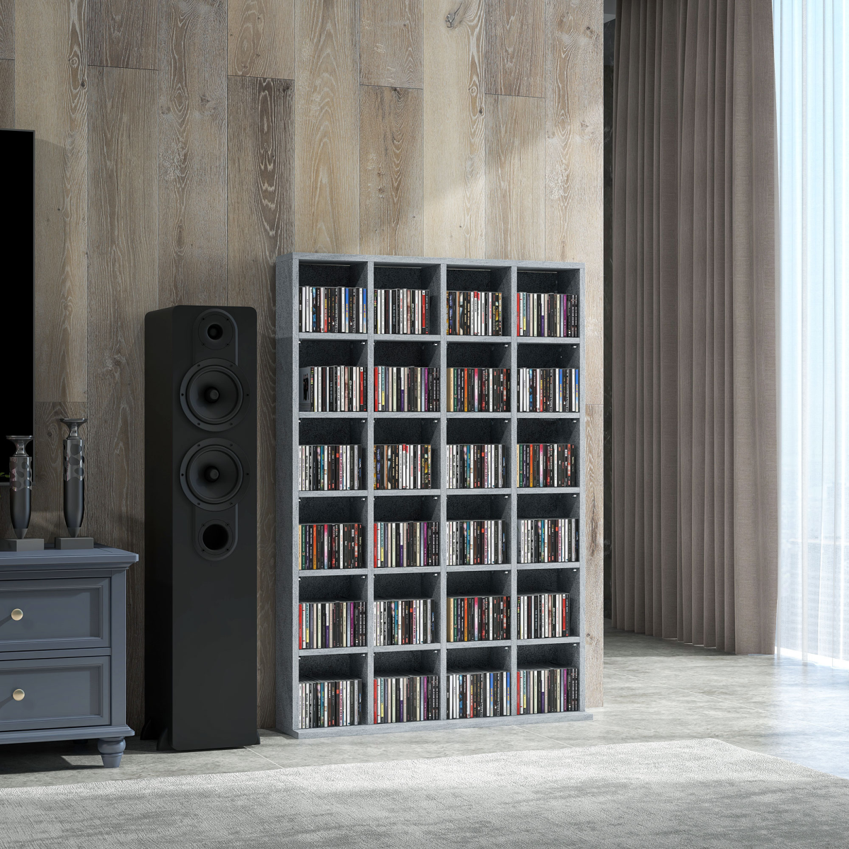 cortex-london-windsor-cd-dvd-media-storage-rack-cement-grey