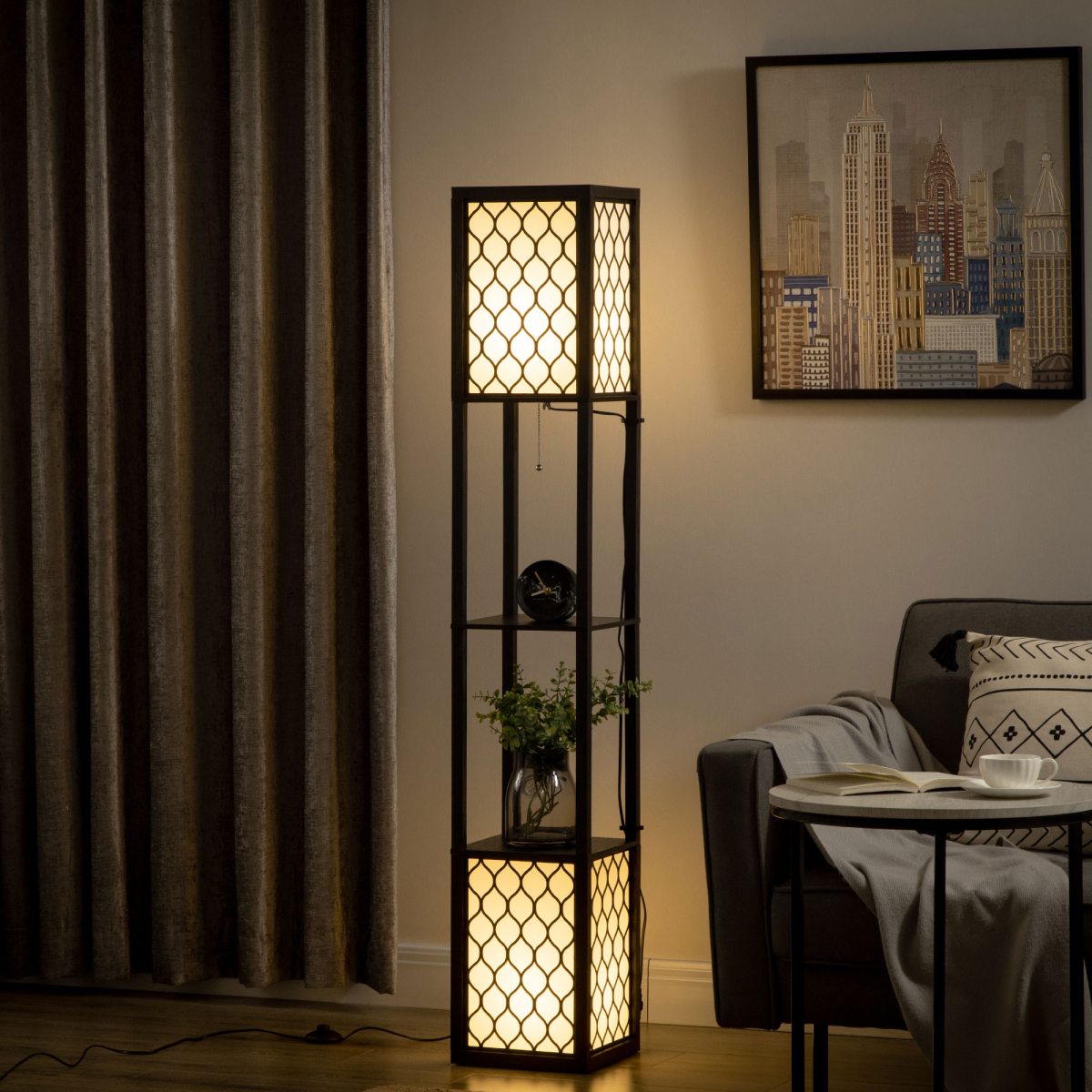 cortex-london-windsor-shelf-floor-lamp-two-light-mdf-e27