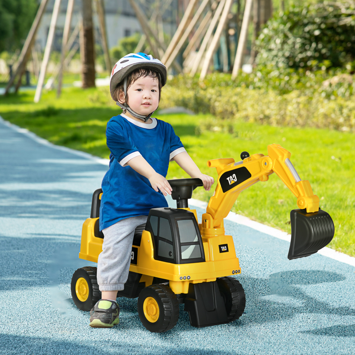 cortex-london-bristol-cat-licensed-kids-ride-on-digger-with-shovel