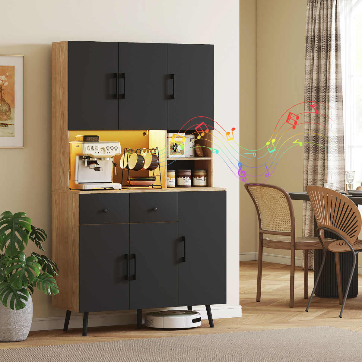 cortex-london-windsor-oak-led-kitchen-storage-cupboard