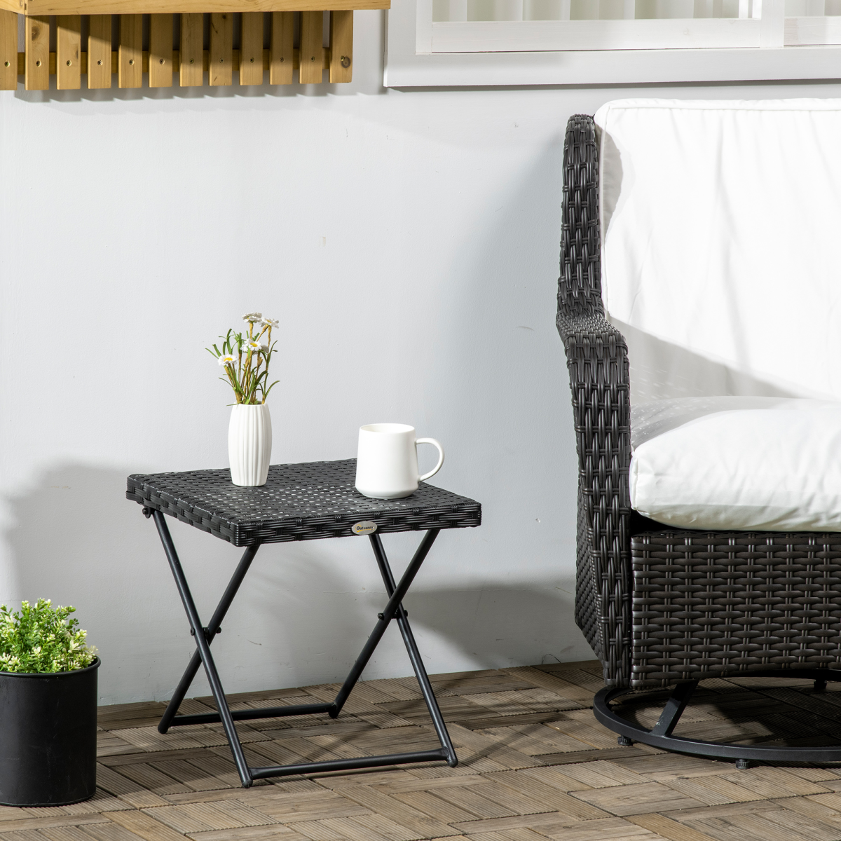 cortex-london-windsor-folding-rattan-bistro-coffee-table-black