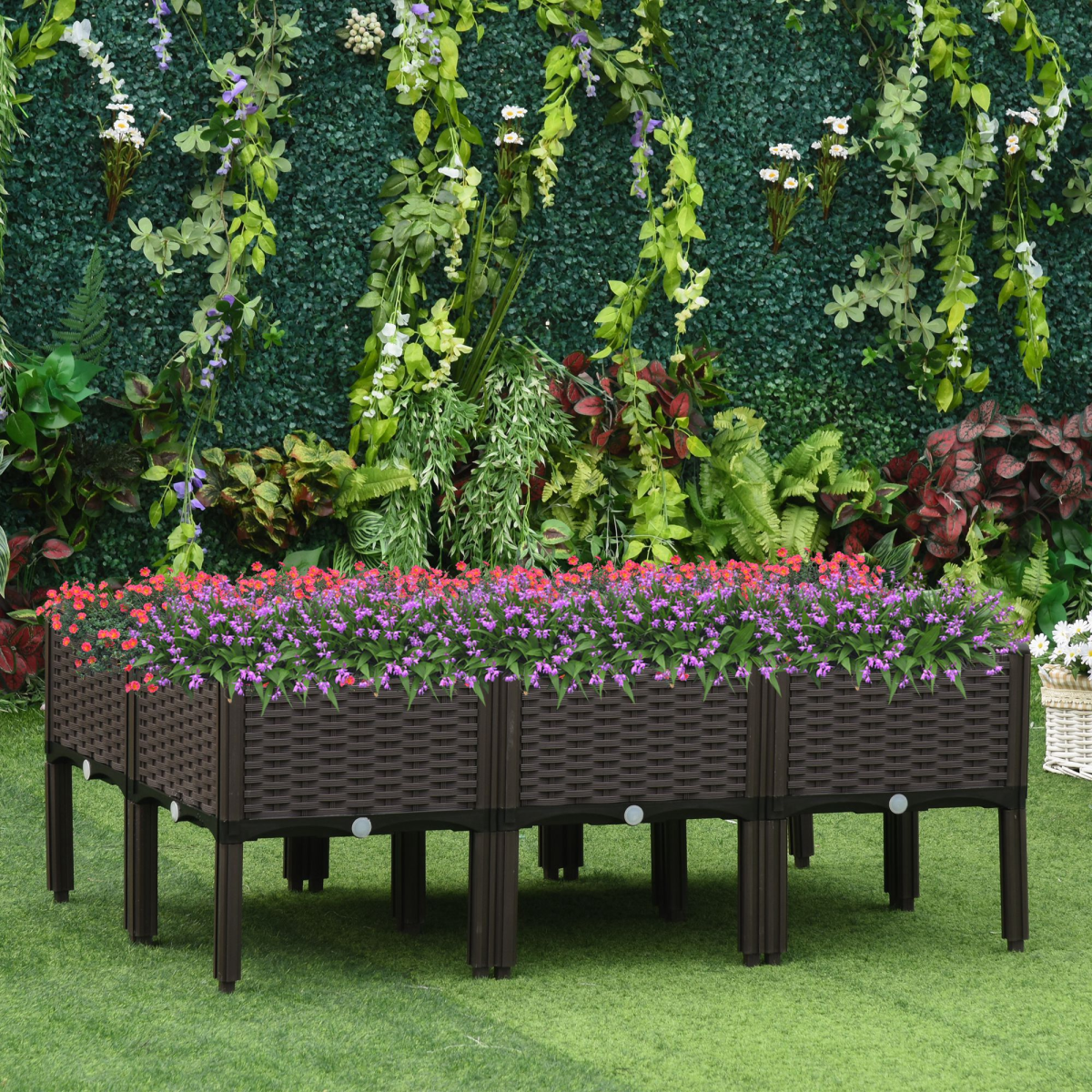 cortex-london-york-six-piece-stackable-raised-garden-bed-with-drainage-holes