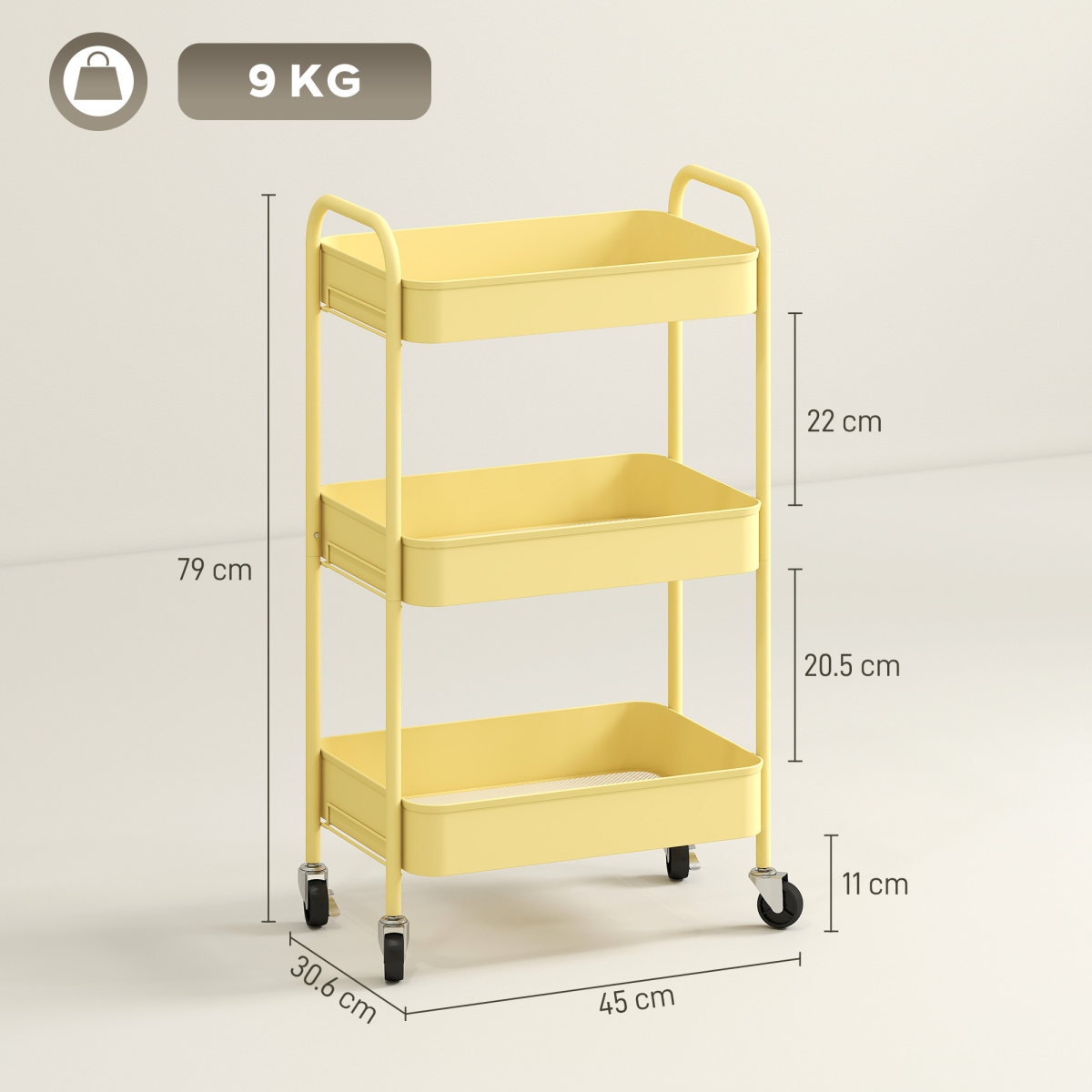 cortex-london-york-utility-storage-trolley-yellow-steel-three-baskets