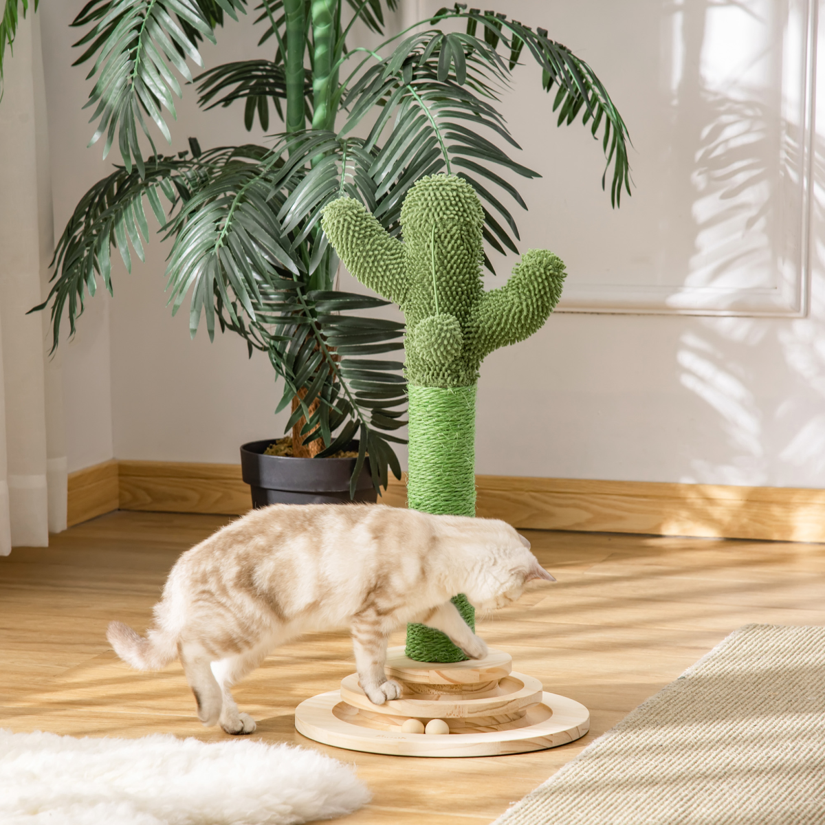 cortex-london-bath-cactus-sisal-cat-scratching-post-with-hanging-ball-and-plush-platform