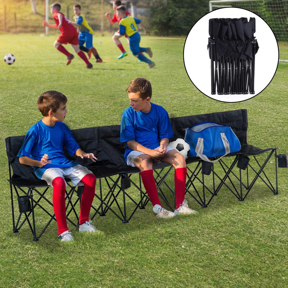 cortex-london-windsor-six-seat-folding-camping-bench-cup-holders