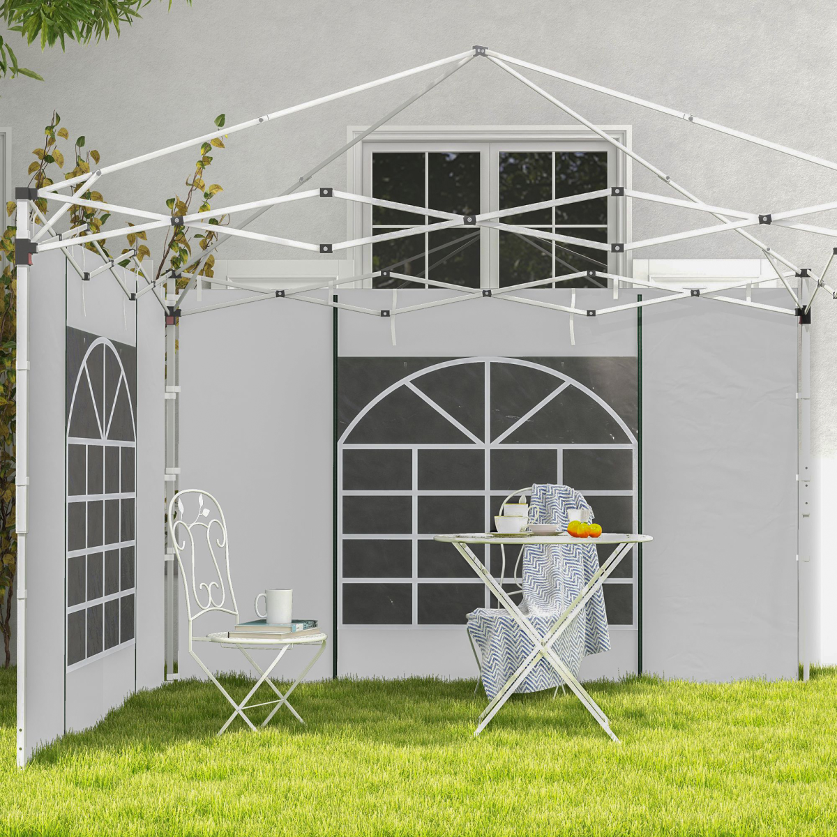 cortex-london-windsor-pop-up-gazebo-side-panels-white-two-pack