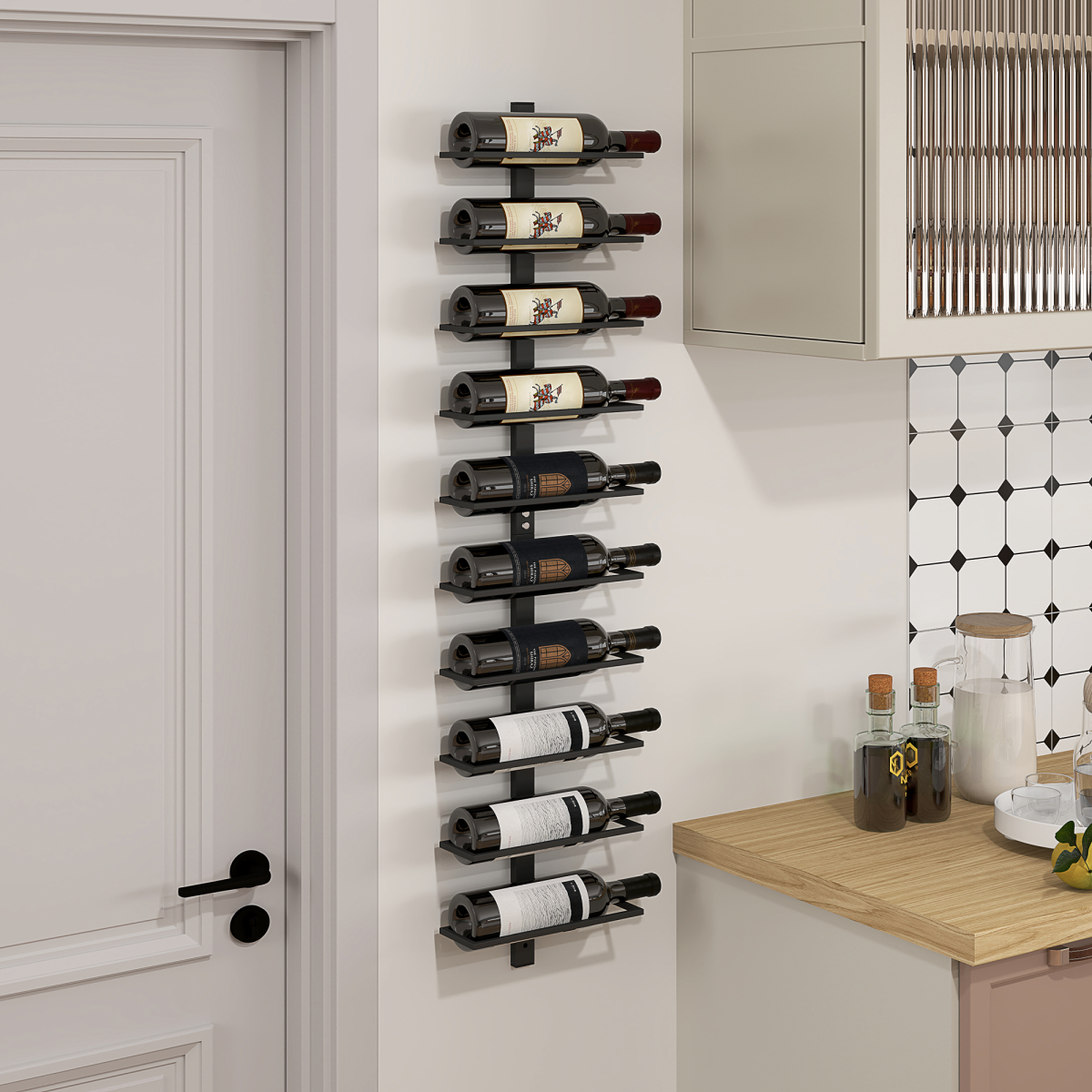 cortex-london-windsor-ten-bottle-black-steel-wall-wine-rack
