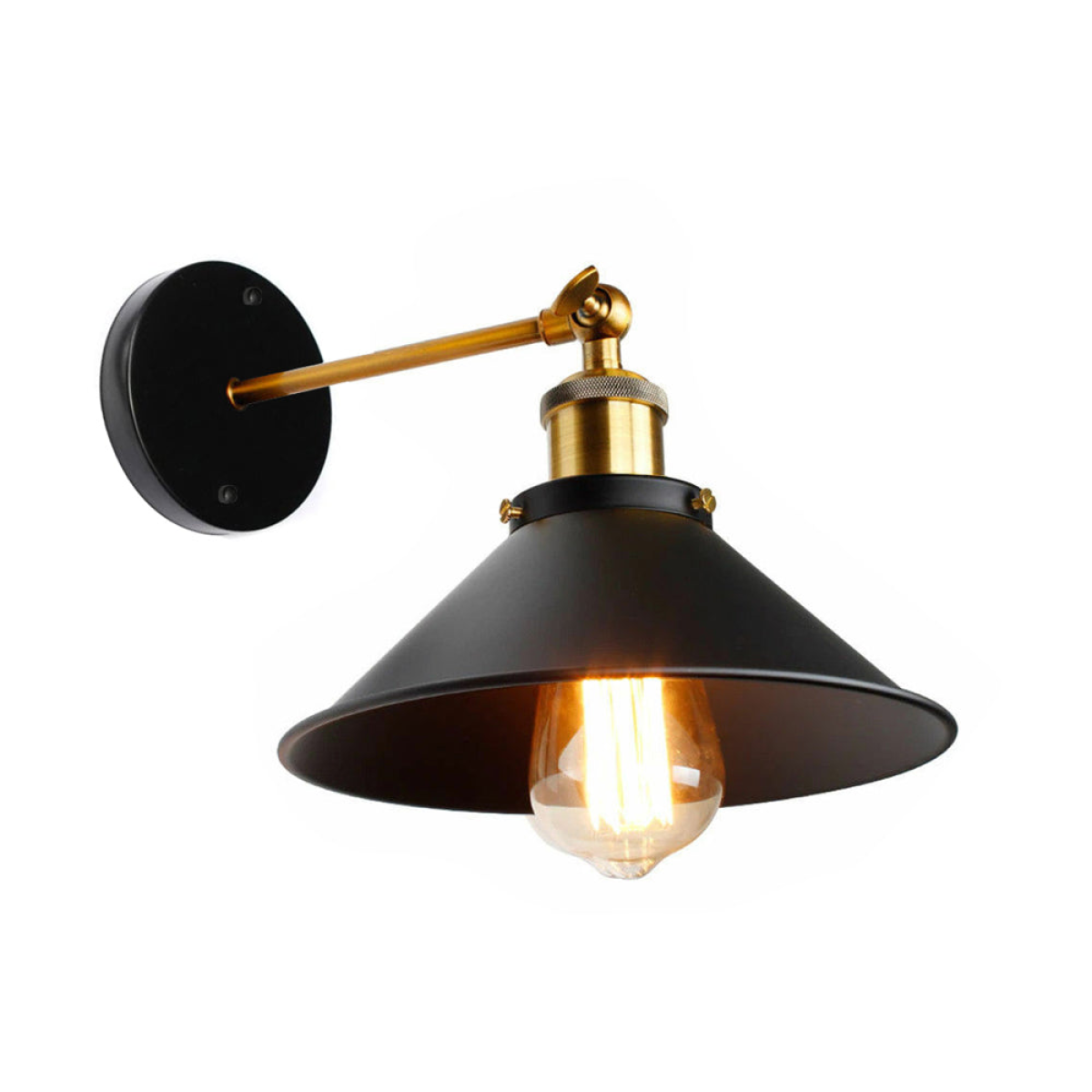 cortex-london-york-black-wall-light-e27-adjustable-fabric-cable