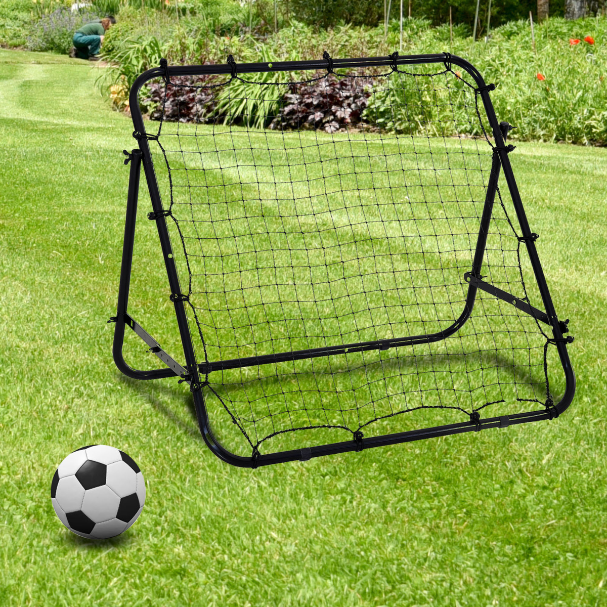 cortex-london-windsor-adjustable-football-rebounder-net-kids-adults-homcom
