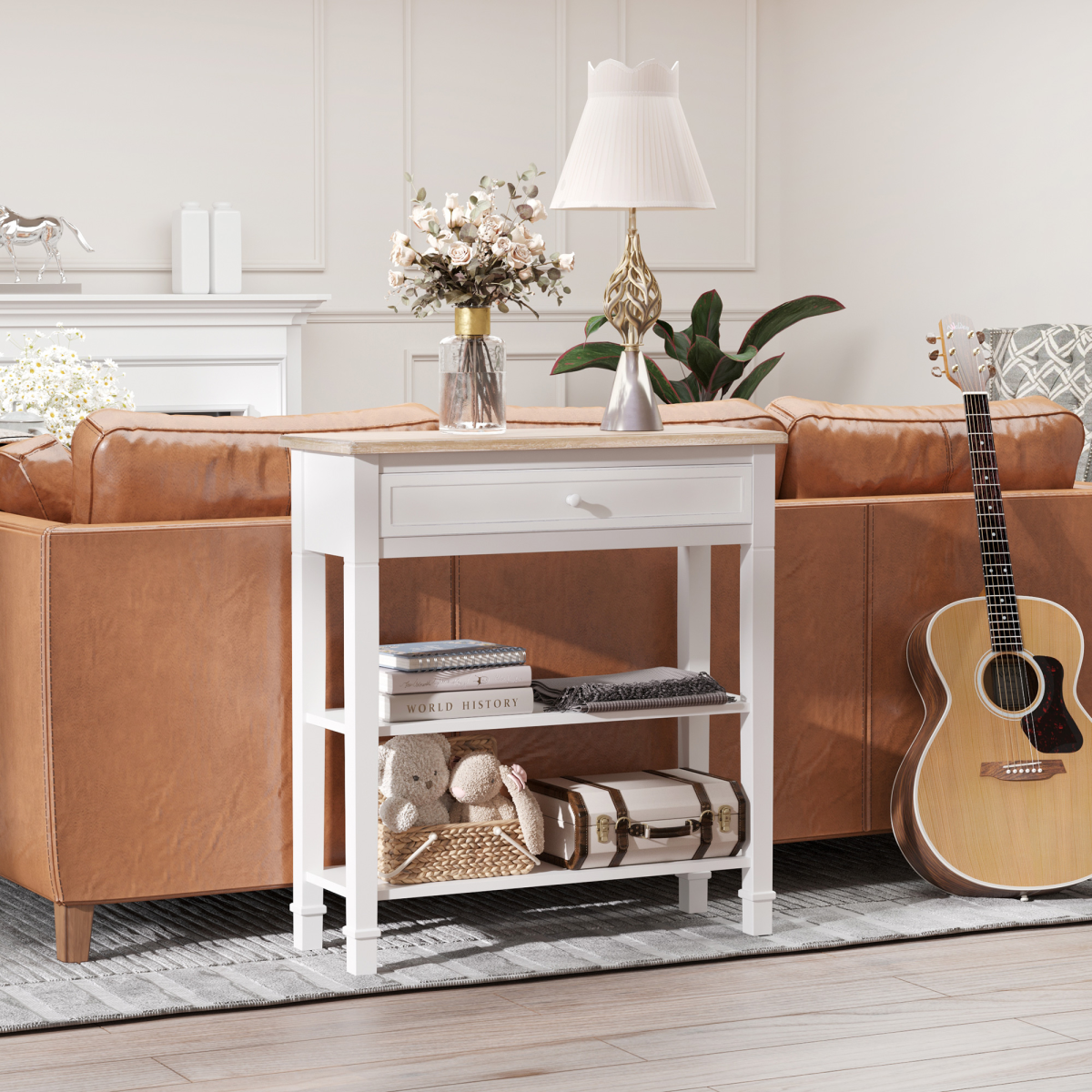 cortex-london-westminster-mdf-wide-drawer-console-table-white