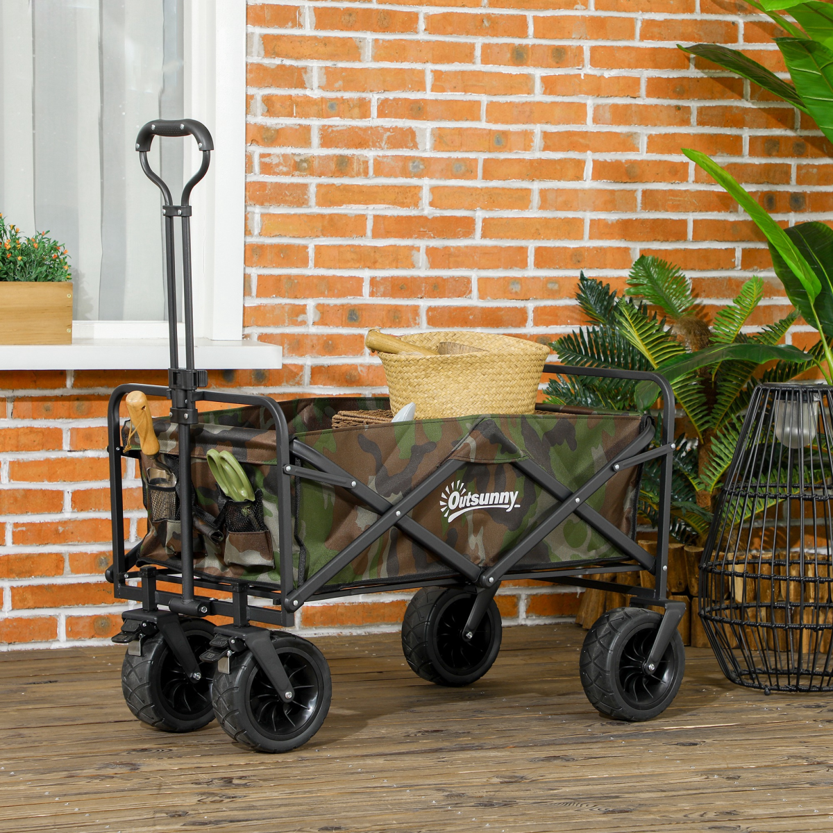 cortex-london-windsor-camouflage-foldable-garden-utility-wagon