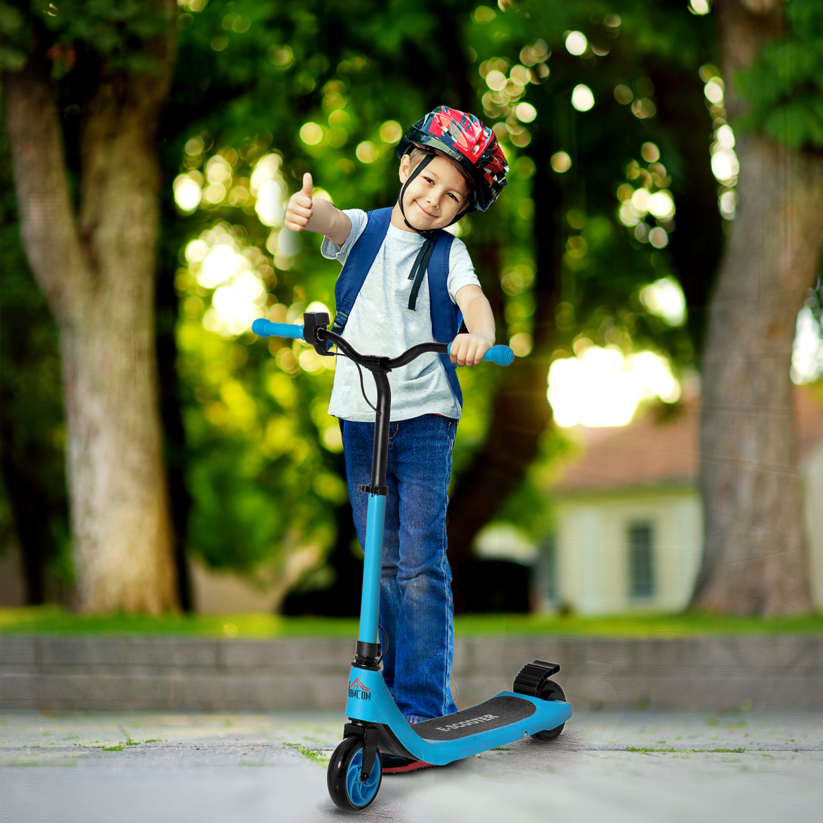 cortex-london-windsor-120w-kids-electric-scooter-blue