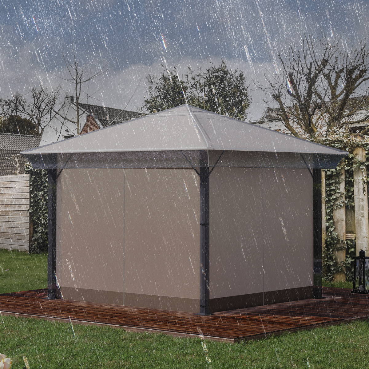 cortex-london-windsor-3-x-3-m-waterproof-pvc-gazebo-protective-cover
