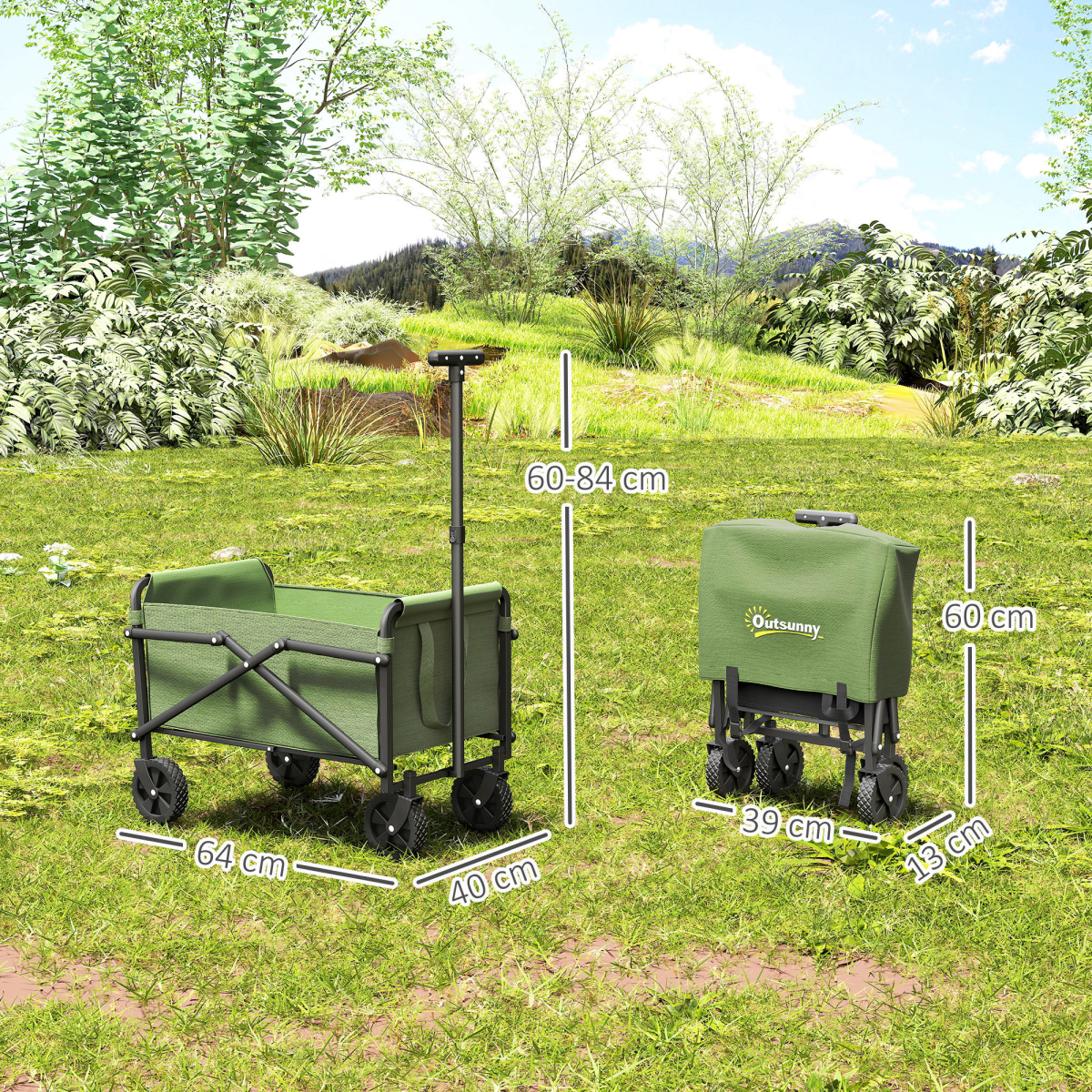 cortex-london-york-folding-hand-truck-garden-cart-green