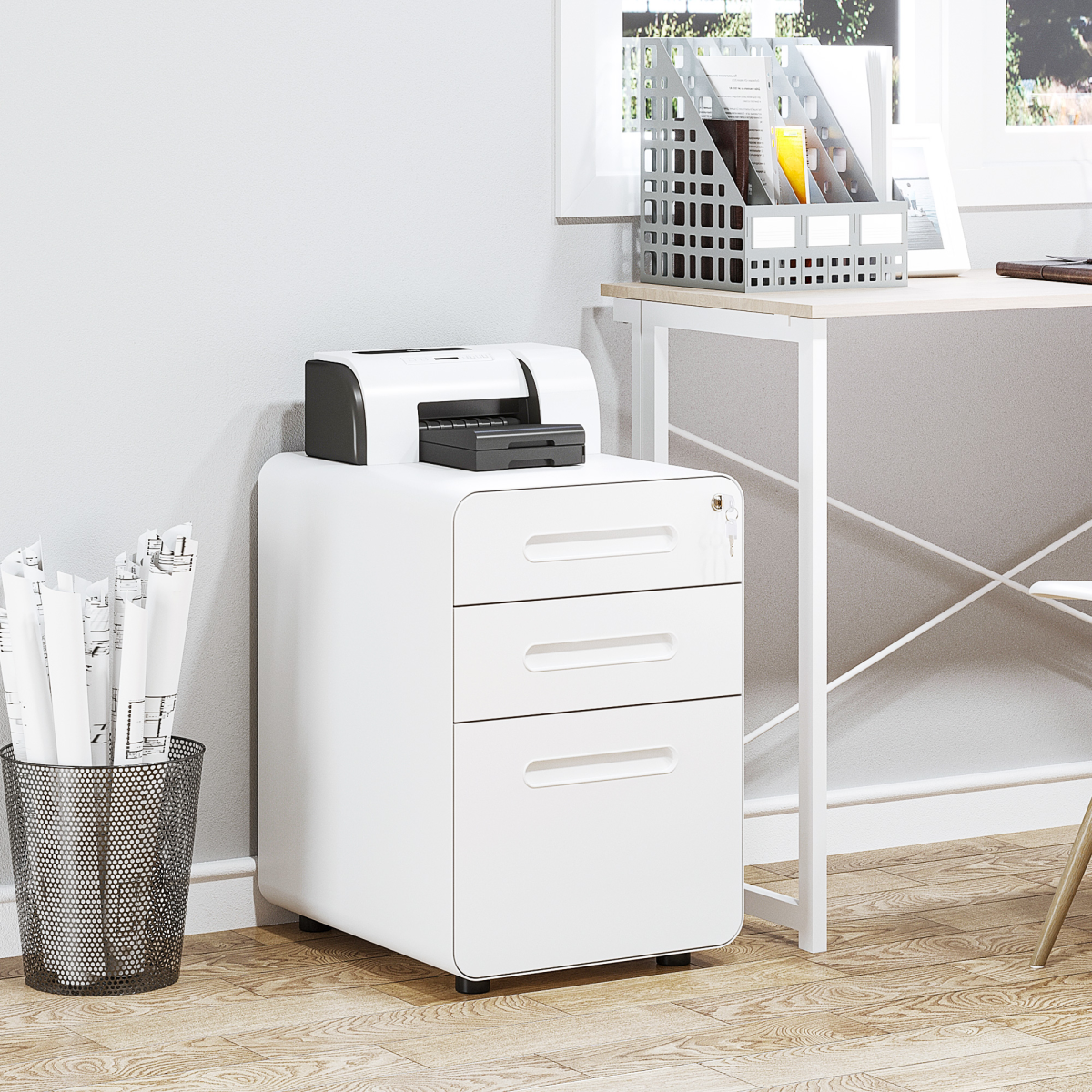 cortex-london-kensington-three-drawer-lockable-steel-filing-cabinet-white