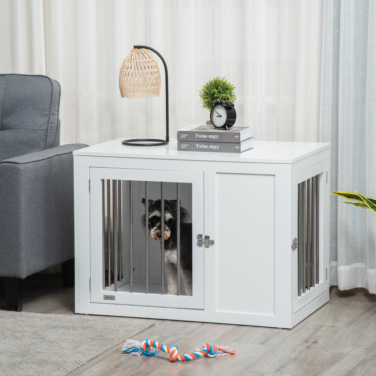 cortex-london-windsor-pawhut-dog-crate-end-table-for-medium-dogs