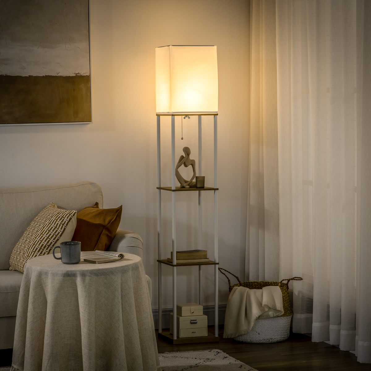 cortex-london-york-modern-floor-lamp-with-shelves-and-fabric-lampshade