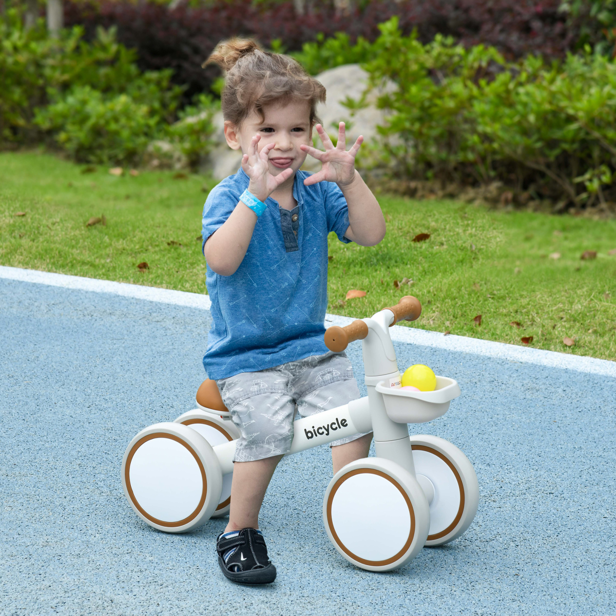 cortex-london-windsor-kids-balance-bike-adjustable-seat-brown