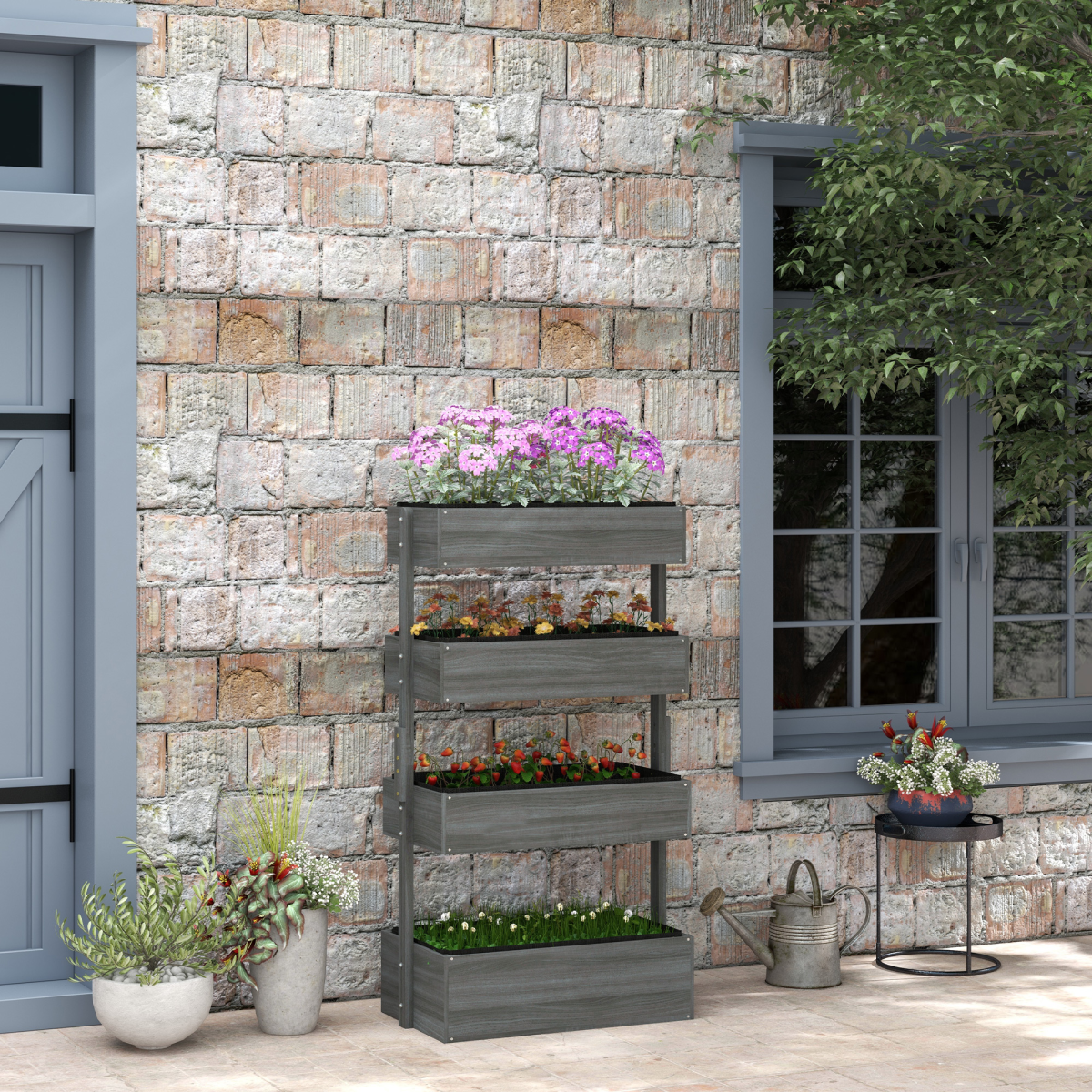 cortex-london-york-grey-fir-wood-raised-garden-bed-four-planter-boxes