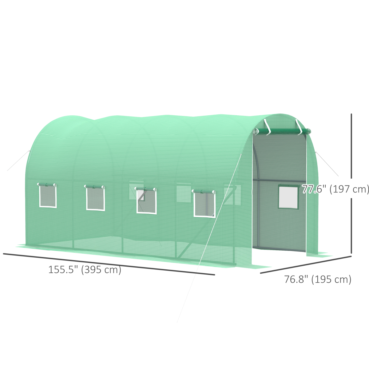 cortex-london-kew-walk-in-tunnel-greenhouse-green-pe-galvanised-steel