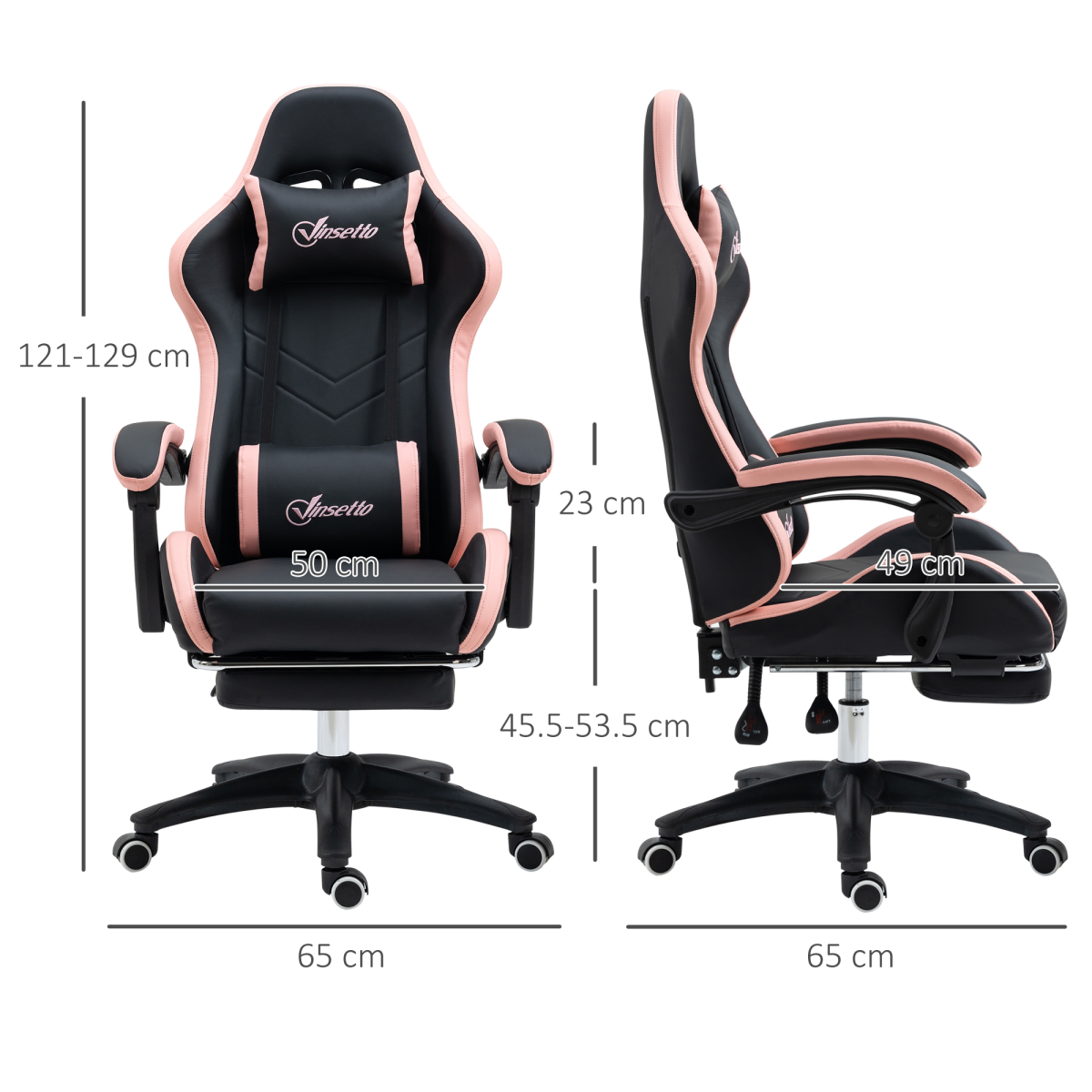 cortex-london-windsor-pink-gaming-chair-135-degree-recline-manual-footrest