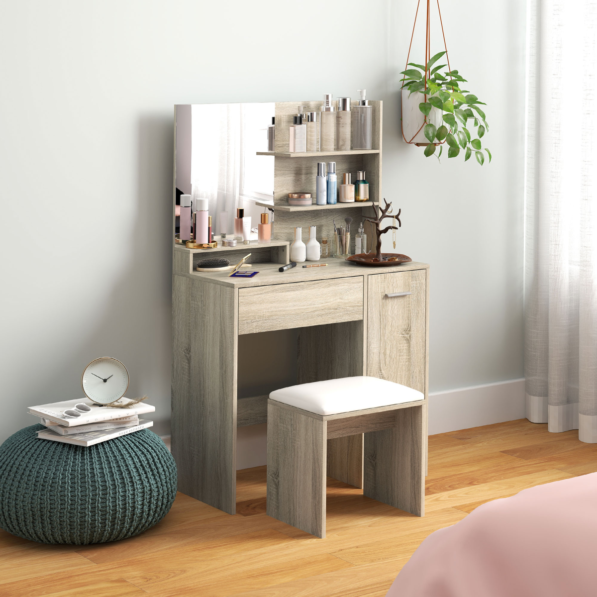cortex-london-windsor-dressing-table-mirror-stool-storage