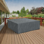 205x192cm Garden Furniture Cover Water UV Resistant Oxford Fabric Grey