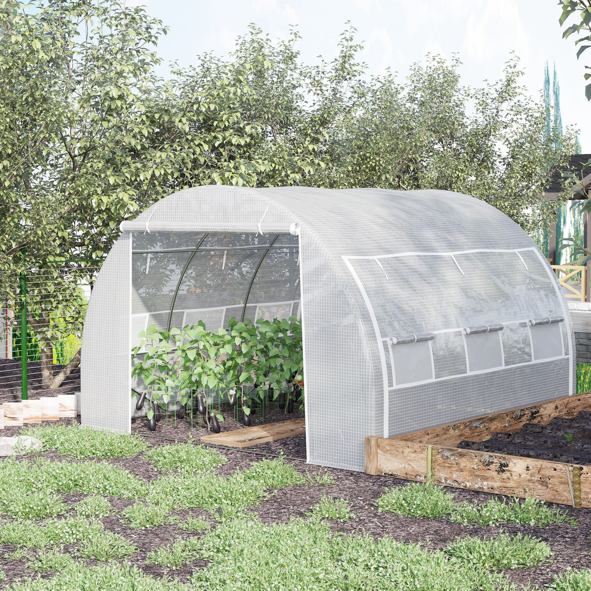 cortex-london-windsor-walk-in-polytunnel-greenhouse-3-x-3-x-2-m-white