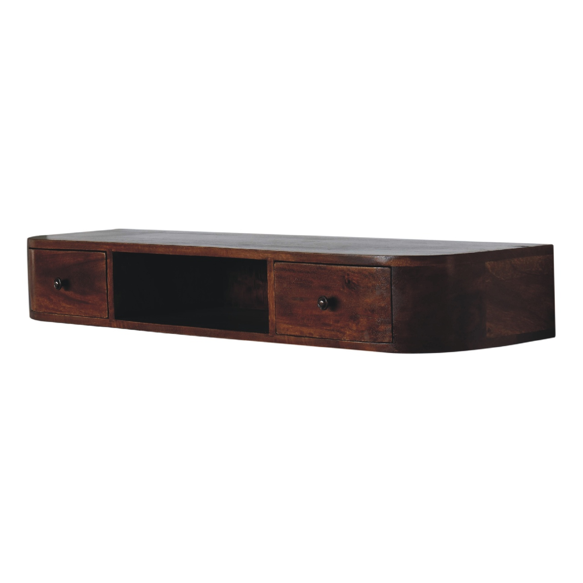 cortex-london-windsor-lunar-solid-mango-wood-two-drawer-wall-mounted-console-chestnut-finish
