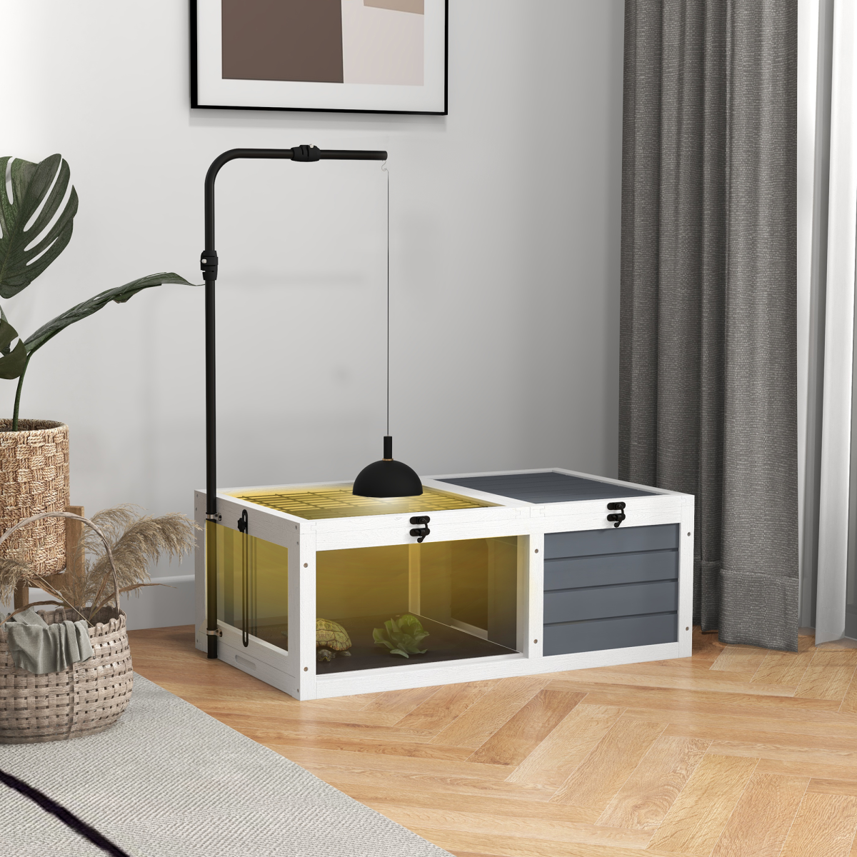 cortex-london-york-tortoise-house-adjustable-lamp-holder-grey