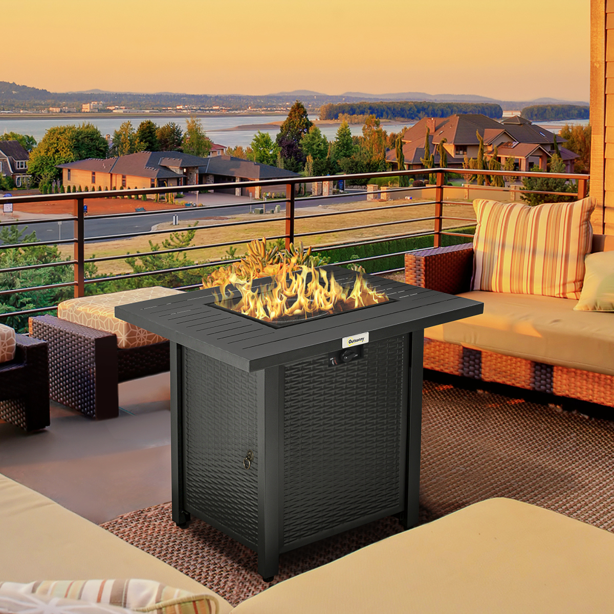 cortex-london-windsor-50000-btu-gas-fire-pit-table-protective-cover-spark-guard