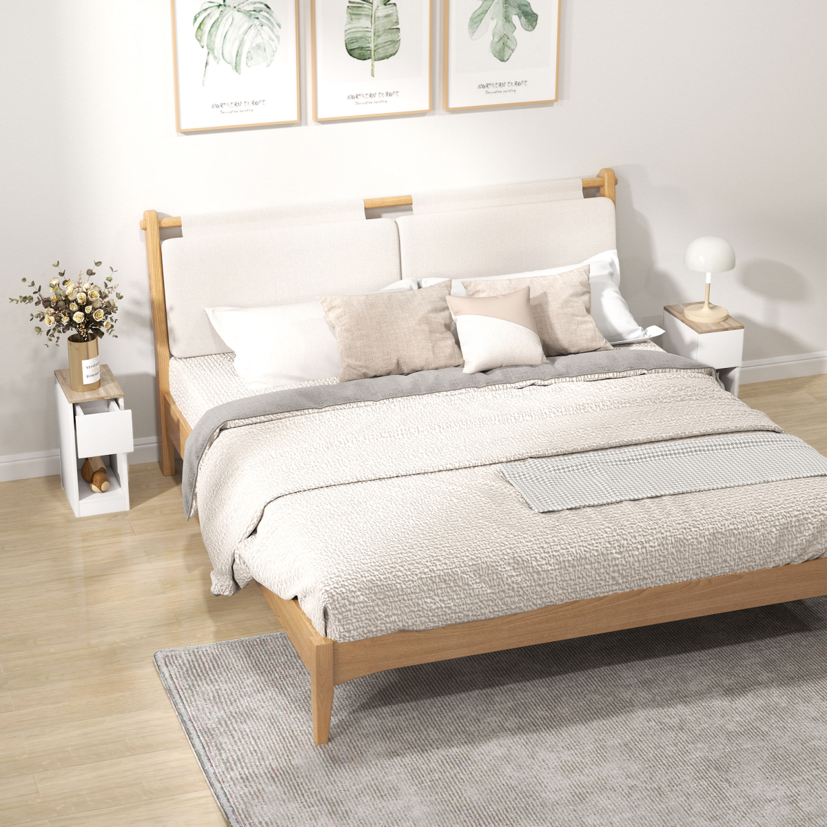 cortex-london-york-white-oak-bedside-tables-set-of-2-with-drawer-and-shelf