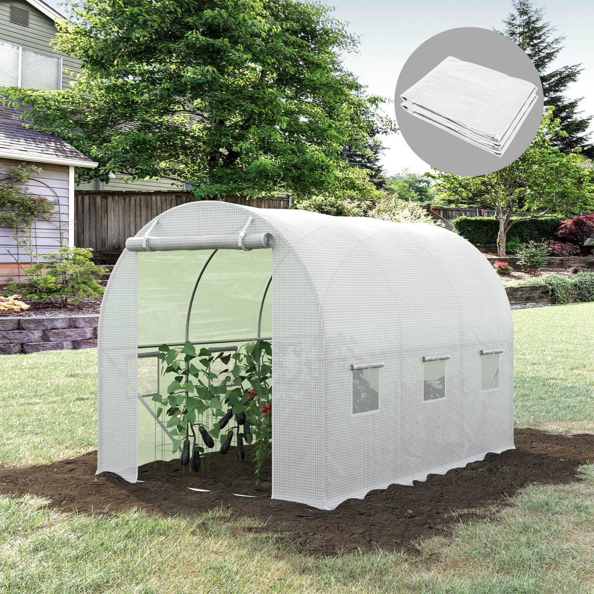 cortex-london-outsunny-windsor-3-x-2-x-2m-white-greenhouse-replacement-cover