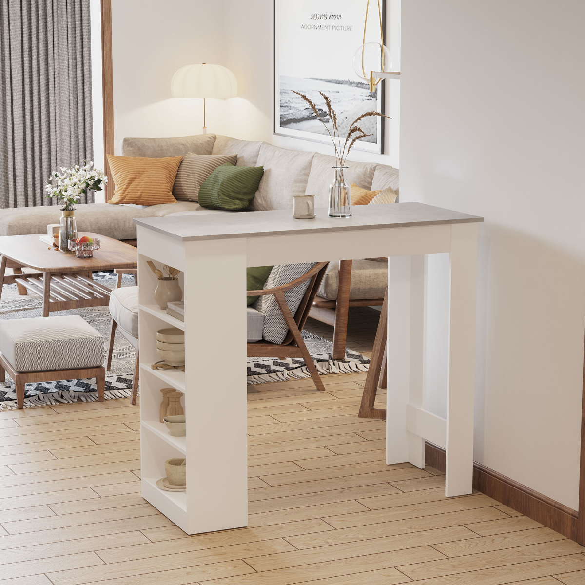 cortex-london-york-bar-dining-table-four-tier-shelf-grey