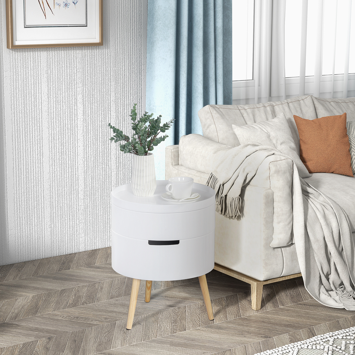 cortex-london-windsor-white-three-part-side-table-storage
