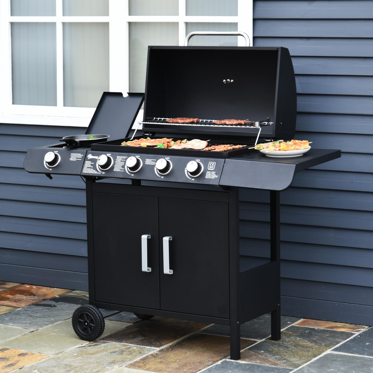 cortex-london-windsor-4-burner-gas-bbq-grill-aluminium-side-burner-wheels