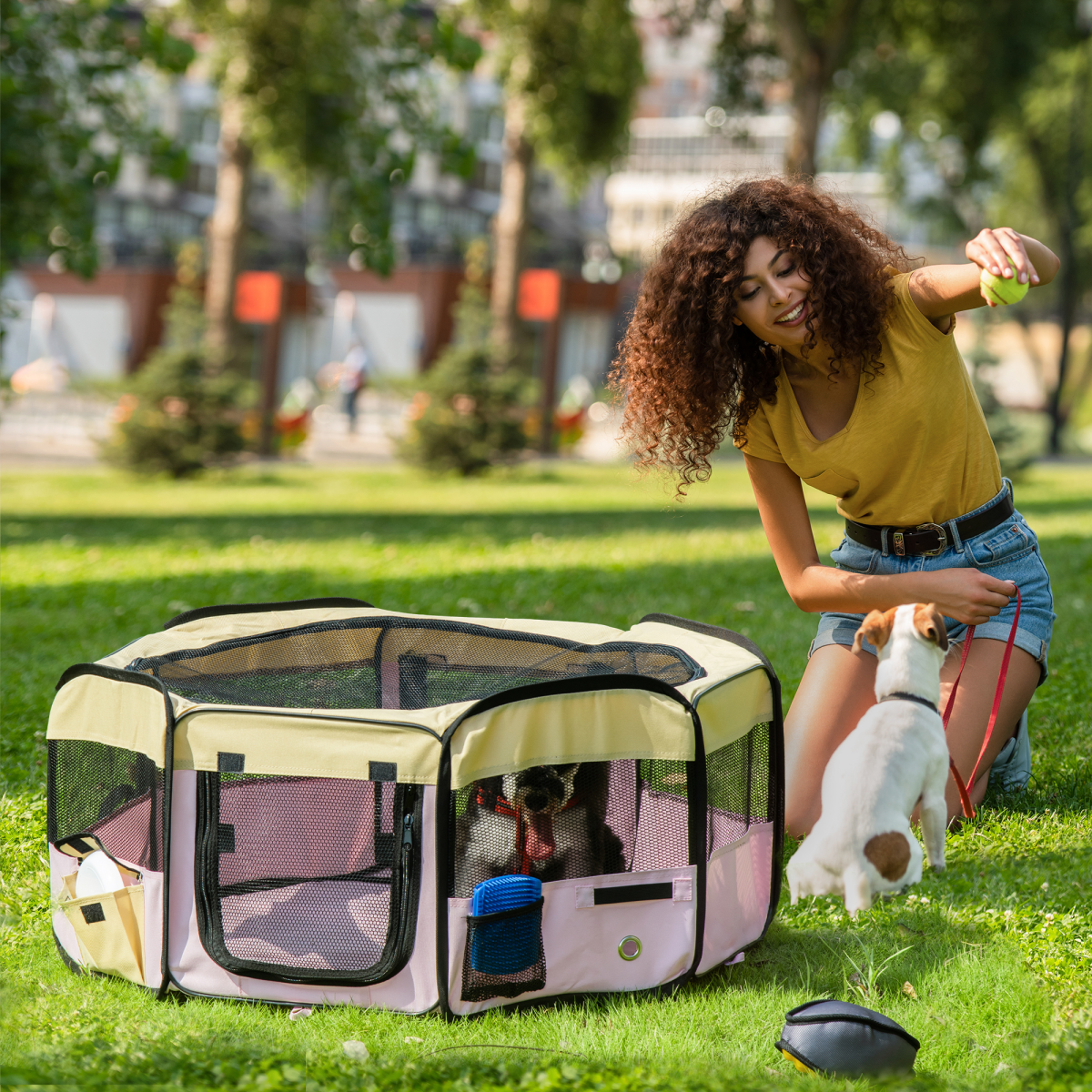 cortex-london-windsor-pink-pet-playpen-small