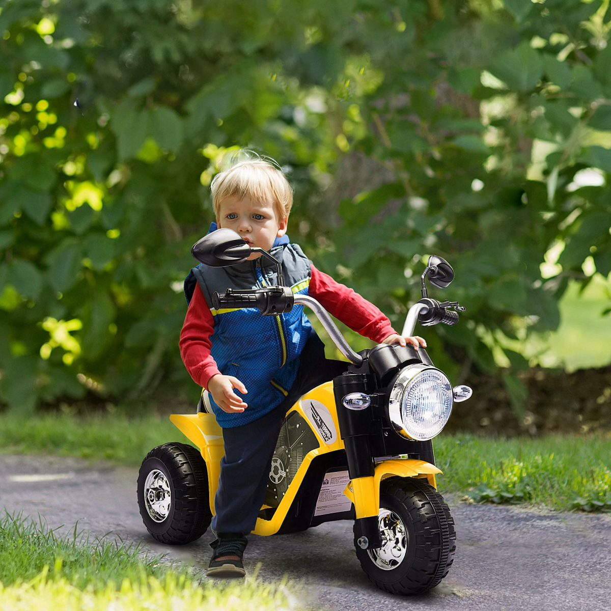 cortex-london-windsor-kids-6v-electric-motorcycle-ride-on-yellow