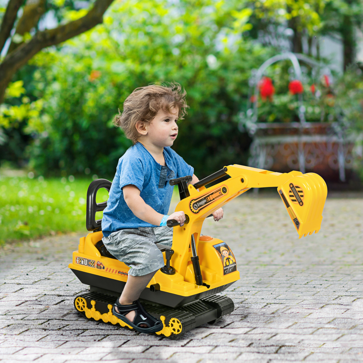 cortex-london-york-excavator-ride-on-toddler-walker-digger-toy