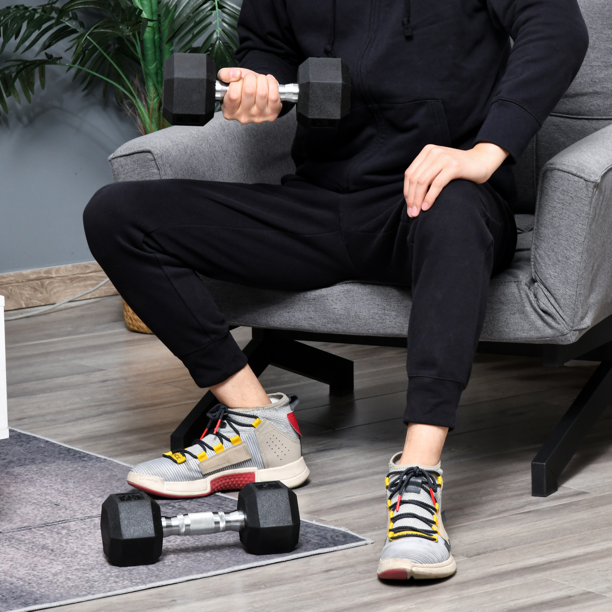 cortex-london-windsor-hexagonal-dumbbells-2x6kg-homcom