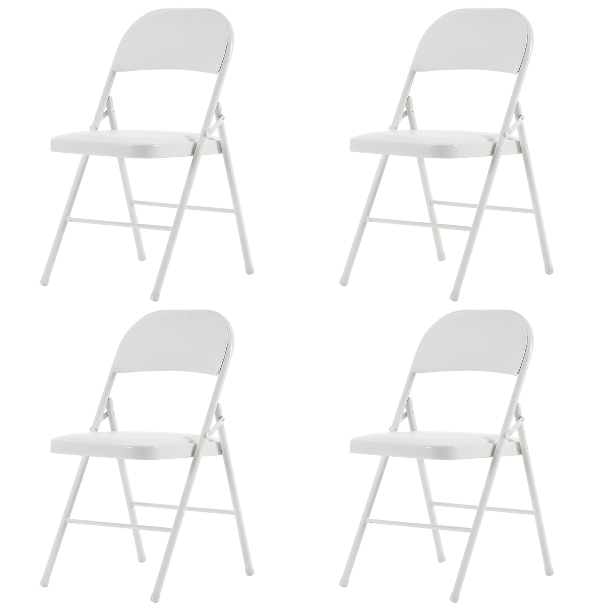cortex-london-windsor-white-foldable-steel-pvc-chairs-set-of-4