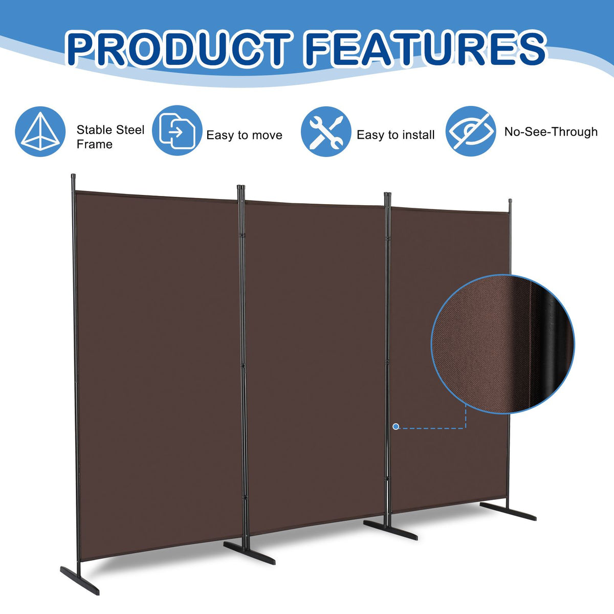 cortex-london-kensington-6ft-trifold-brown-polyester-room-divider-screen
