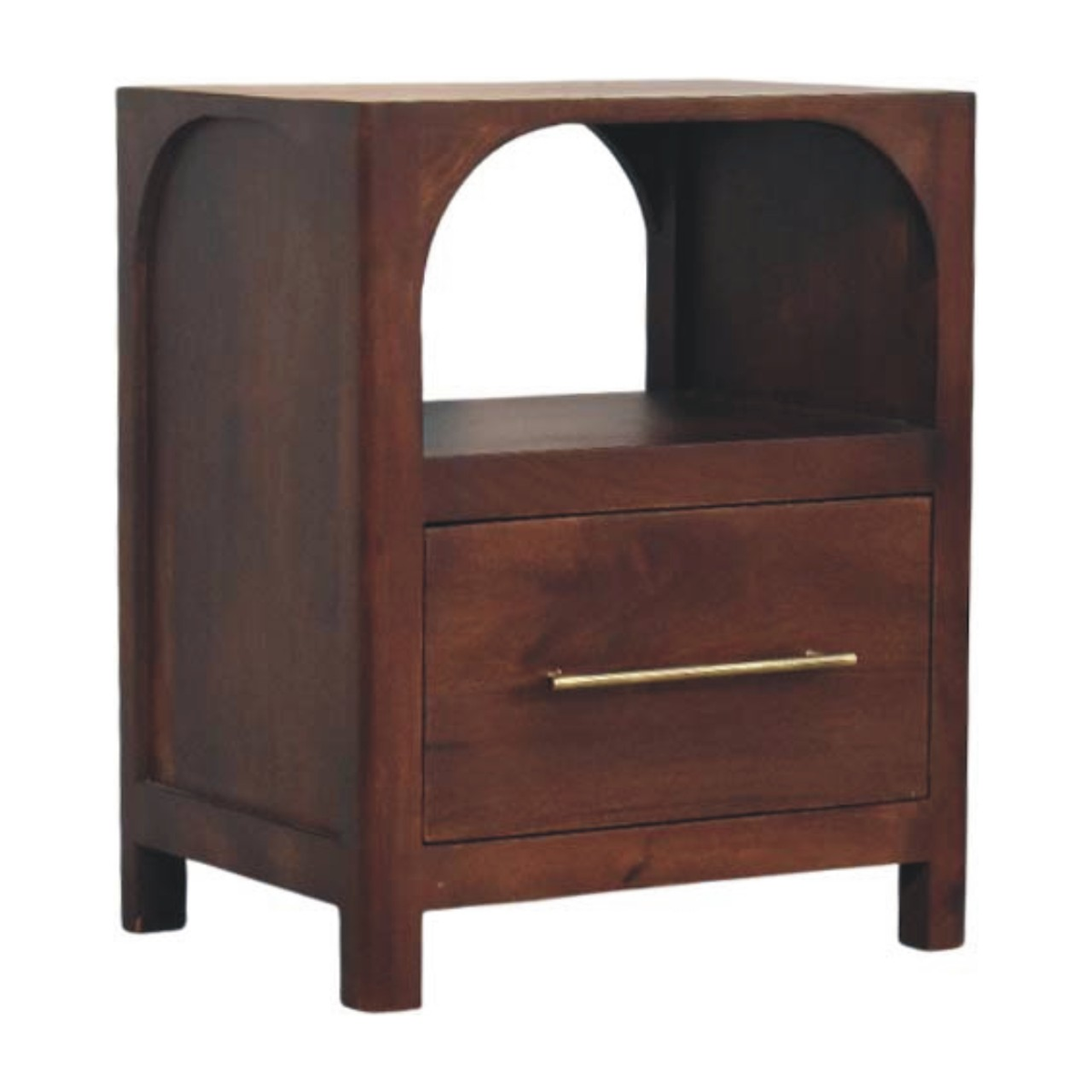 cortex-london-york-solid-mango-wood-arched-one-drawer-bedside-table-winewood-oak
